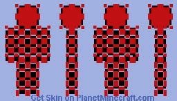 Red-Black_Ninja Minecraft Skin