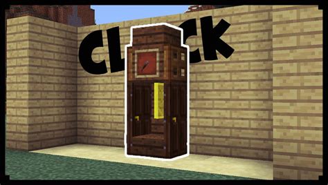 Grandfather Clock in Minecraft - YouTube