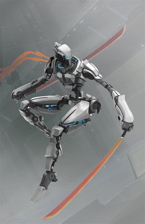 Assassin Robot, Toan Nguyen | Robot concept art, Robots concept, Robot