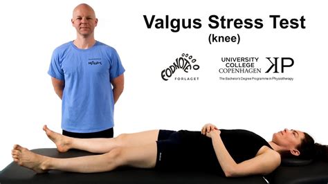 Knee - Valgus Stress Test - YouTube