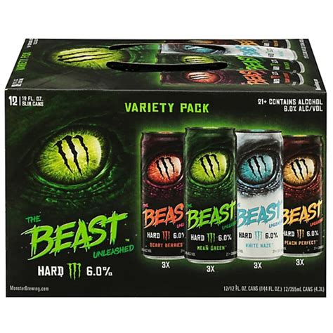 The Beast Unleashed Variety Pack Monster Beer 12pk (12.0 oz) – Kings ...