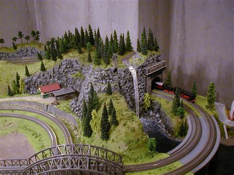 Wonderfully Constructed 21' X 8' Marklin HO Layout Model Train Photo Gallery