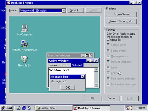 Windows 98 Desktop Theme Background | Desktop themes, Windows 98, Electronics projects diy