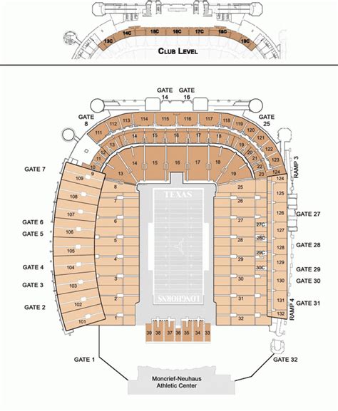 Texas Longhorn Football Stadium Seating Chart | Brokeasshome.com