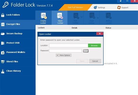 Folder Lock 7.7 - Download for PC Free