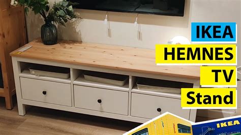 Ikea Hemnes TV Stand - YouTube