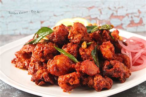 Spicy Chicken 65/ How To Make Kerala Restaurant Style Chicken 65