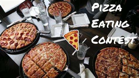 Pizza Eating Contest with D_gut5 & Ricofit23 - YouTube