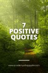 7 Positive Quotes - Academy of happy life