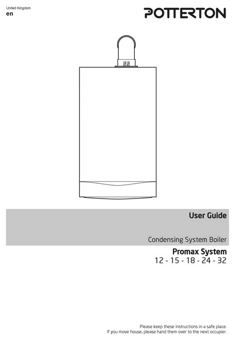 POTTERTON PROMAX 12 USER MANUAL Pdf Download | ManualsLib