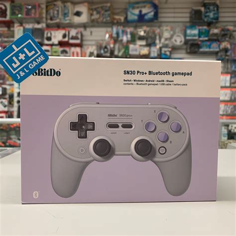 8Bitdo Sn30 Pro+ Bluetooth Gamepad (Sn Edition) - (NSW) Nintendo Switc – J&L Video Games New ...