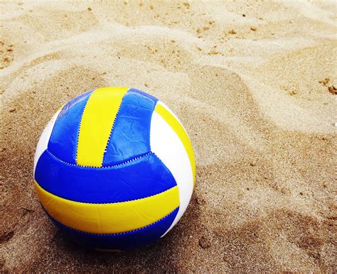 Beach Volleyball Ball Sand - Free photo on Pixabay - Pixabay