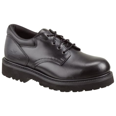 Men's Thorogood® Steel Toe Academy Uniform Oxfords, Black - 227359, Casual Shoes at Sportsman's ...