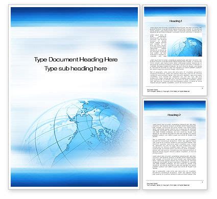 Presentation Word Templates Design, Download now | PoweredTemplate.com