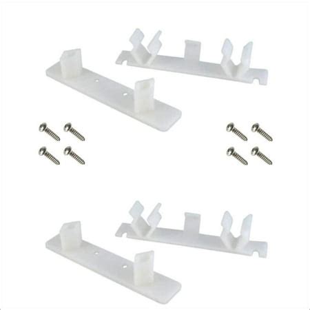 False Front Cabinet Clips (Set of 2) with Screws & Instructions - Tenn-Tex False Front Clips ...