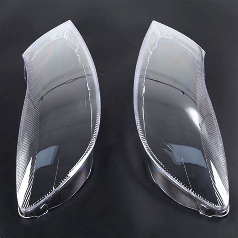 1 Pair Car Left & Right Waterproof Clear Headlight Lens Cover ...