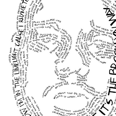 Biggie Smalls Hand Crafted Micrography Lyrics Print - Etsy