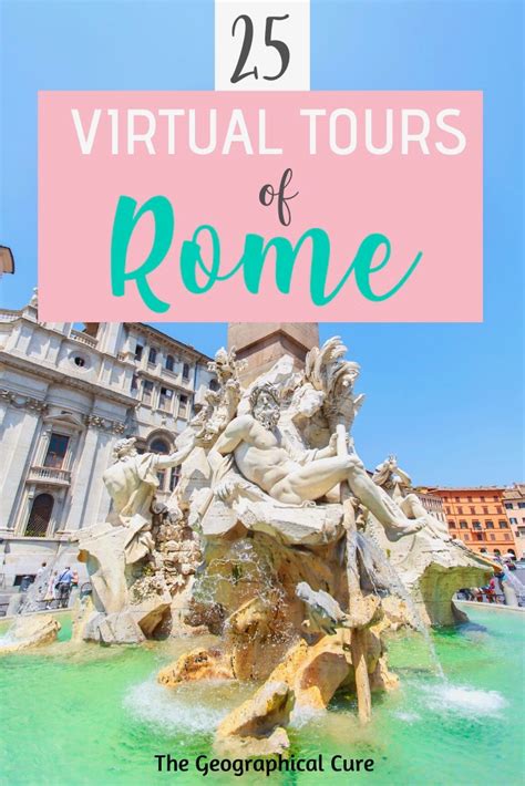 Virtual Rome: The Best Virtual Tours of Rome Italy | Virtual tour, Virtual travel, Rome italy