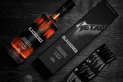 Metallica blackened whiskey limited edition - Asloca