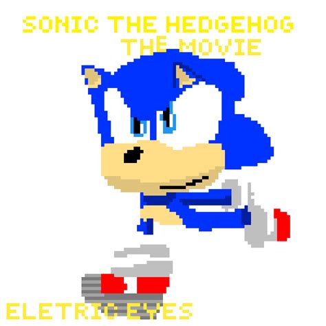 Pixilart - Sonic Movie Electric Eyes by SEGA