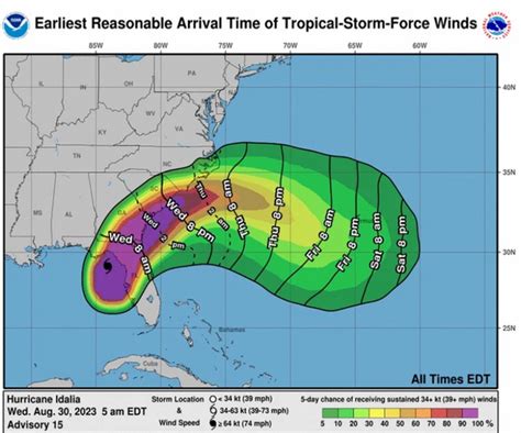 Hurricane Idalia: New maps show the storm’s updated path - Weather - News - Daily Express US