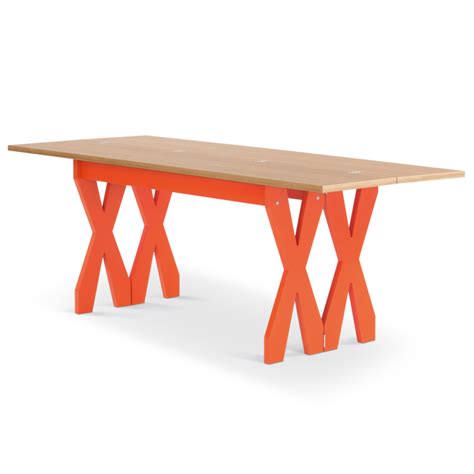 Double Cross Table - from £1500 - Steuart Padwick | Contemporary dining table, Modern dining ...