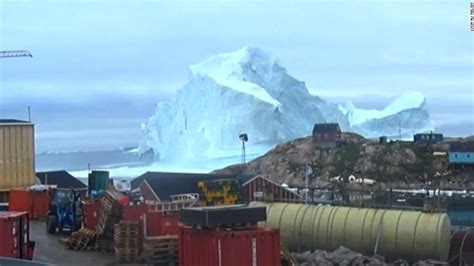 11 million-ton iceberg threatens tiny village - CNN Video