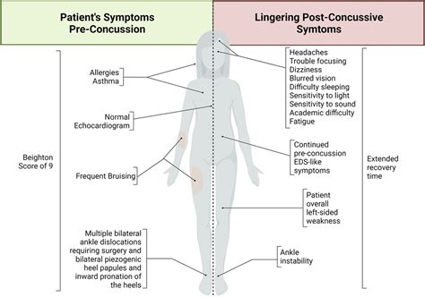 Frontiers | Case report: Lingering post-concussive symptoms in a ...