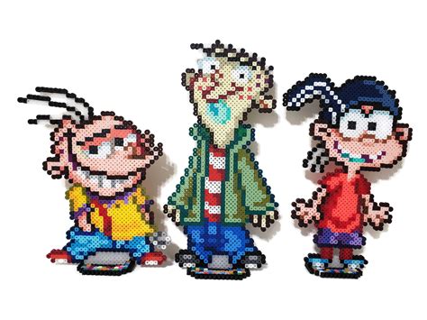 Ed Edd N Eddy Pixel Art Figures - Etsy UK