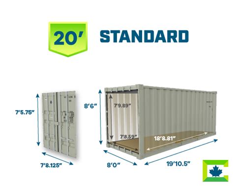 Shipping Container Dimensions - Metric & Imperial Container Dimensions