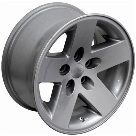 Jeep Wrangler Sport OEM Wheel Silver 17x7.5