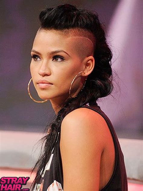 Cassie | Undercut long hair, Half shaved hair, Shaved side hairstyles