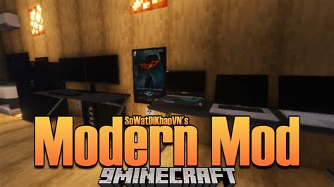 Modern Mod 1.16.5 (PC Setup, Computer, Streaming) - Mc-Mod.Net