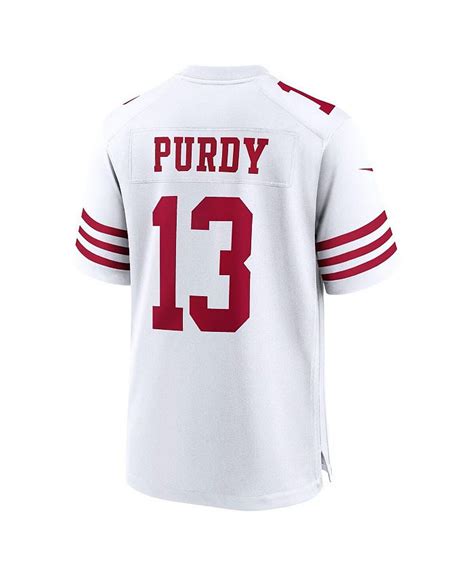 Nike Men's Brock Purdy White San Francisco 49ers Game Player Jersey - Macy's