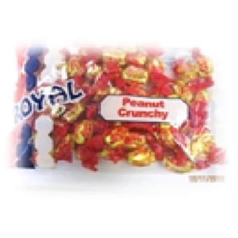 Royal Candy Peanut Crunchy Candy, Case of Six 8 Oz. Bags - Walmart.com - Walmart.com