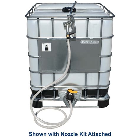 330 Gallon White IBC Tote Portable Tank | NTO R330