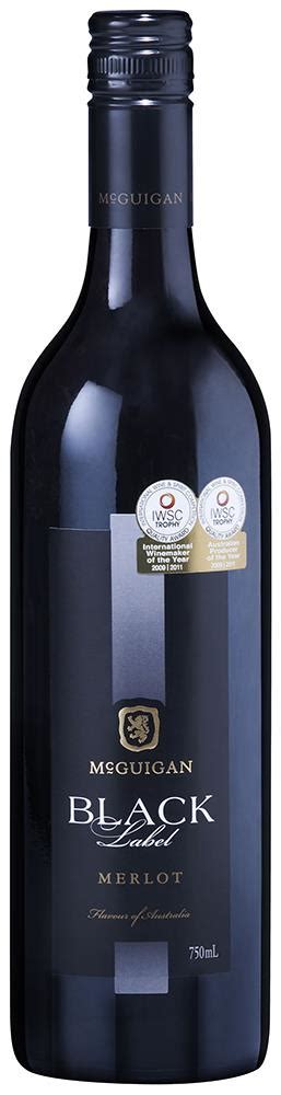 McGuigan Black Label Merlot 2019 (Australia) | Buy NZ wine online | Black Market