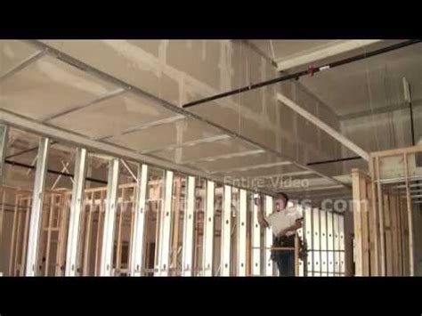 How To Install Suspended Ceilings (Drywall Grid Systems) - YouTube