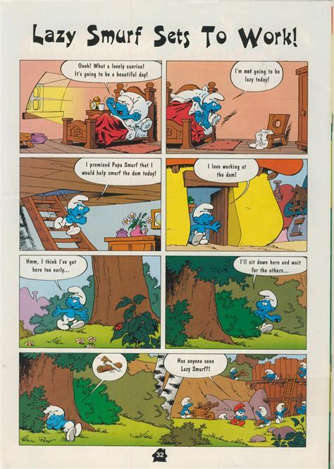 Boys Adventure Comics: The Smurfs comics - 1996/7