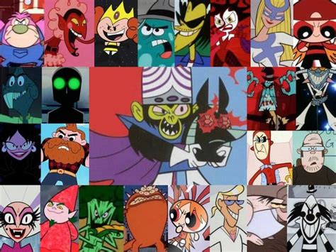 what's your guy's favorite PowerPuff girl villains? and why? my favorite is mojo jojo because he ...