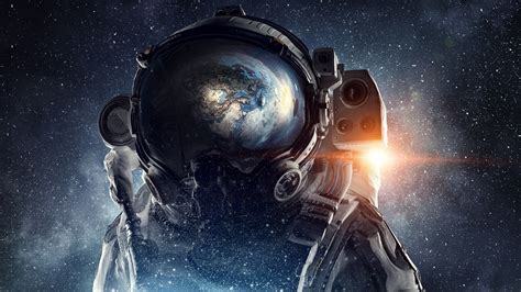 3840x2160 Astronaut Galaxy Space Stars Digital Art 4k 4k HD 4k ...