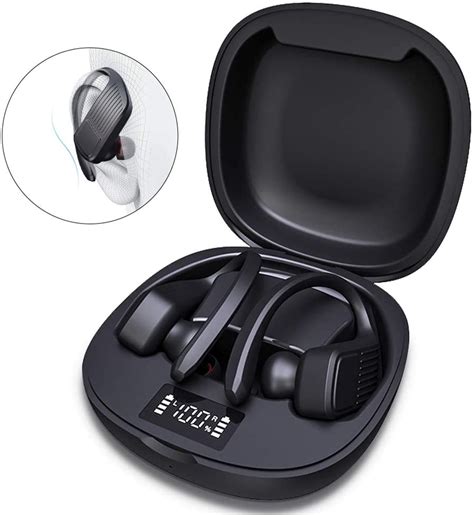 Bluetooth Headphones, Wireless Earbuds 5.0 Auto Pairing HiFi Stereo Sound True Wireless Earbuds ...