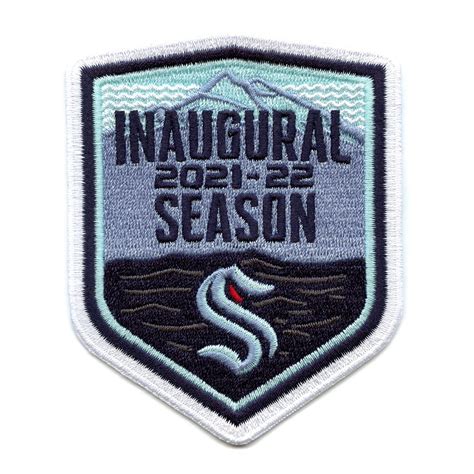 Seattle Kraken Inaugural NHL Season Jersey Patch (2021)