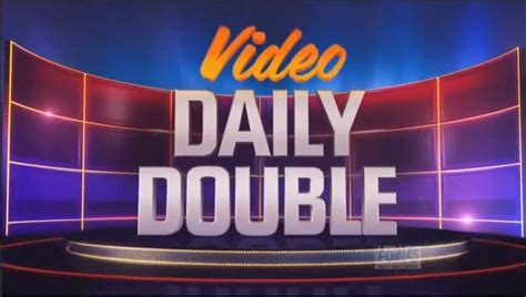 Jeopardy Daily Double Logo - LogoDix