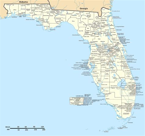 Fichier:florida Incorporated Municipalities — Wikipédia - Niceville Florida Map | Printable Maps