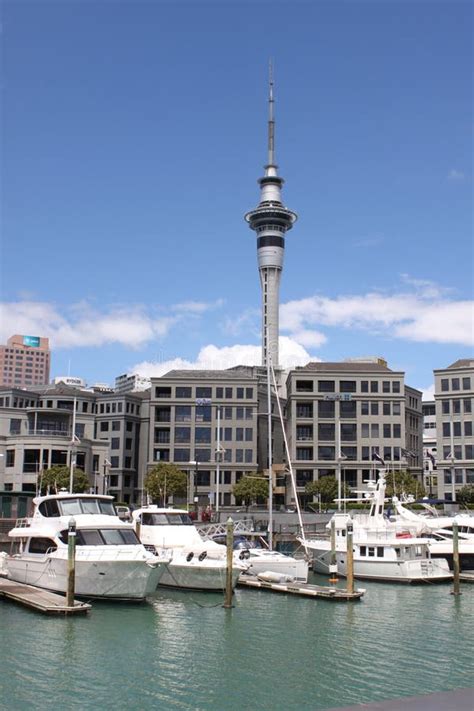 Auckland Sky Tower stock photo. Image of bunge, city, skytower - 954504