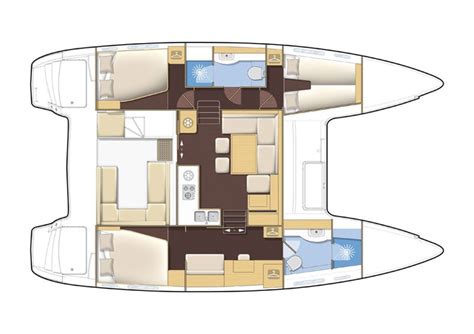 catamaran houseboat huge inside | my.catamaran | Pinterest | Catamaran, Layout and Houseboats