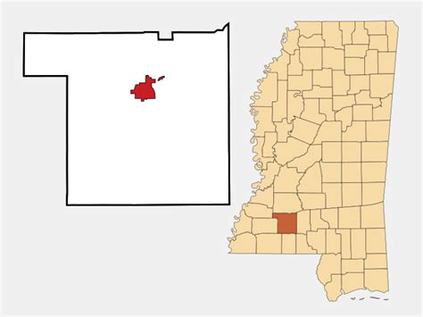 Brookhaven, MS - Geographic Facts & Maps - MapSof.net