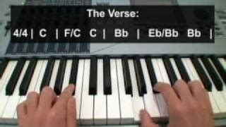 Happy Birthday by Stevie Wonder Piano Tutorial Chords - ChordU