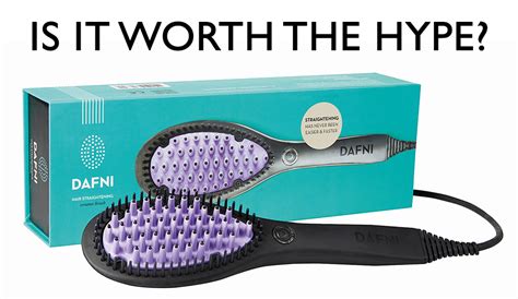 Review: Dafni Hair Straightening Brush - This is Meagan Kerr